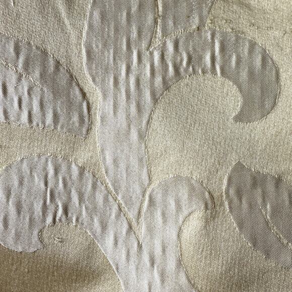 A La Carte By Dainty Home Textured Fabric Table Runner 13" X 72" Polyester Cream - Picture 9 of 12